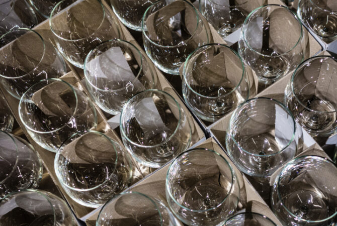 grate of wine glasses