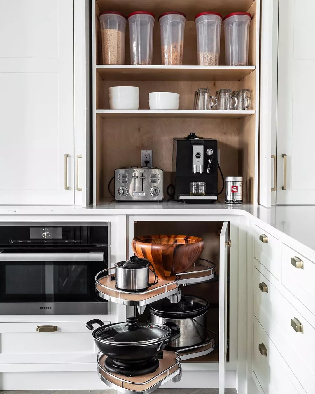 40 Kitchen Appliance Storage Ideas To Keep Your Kitchen Clutter Free
