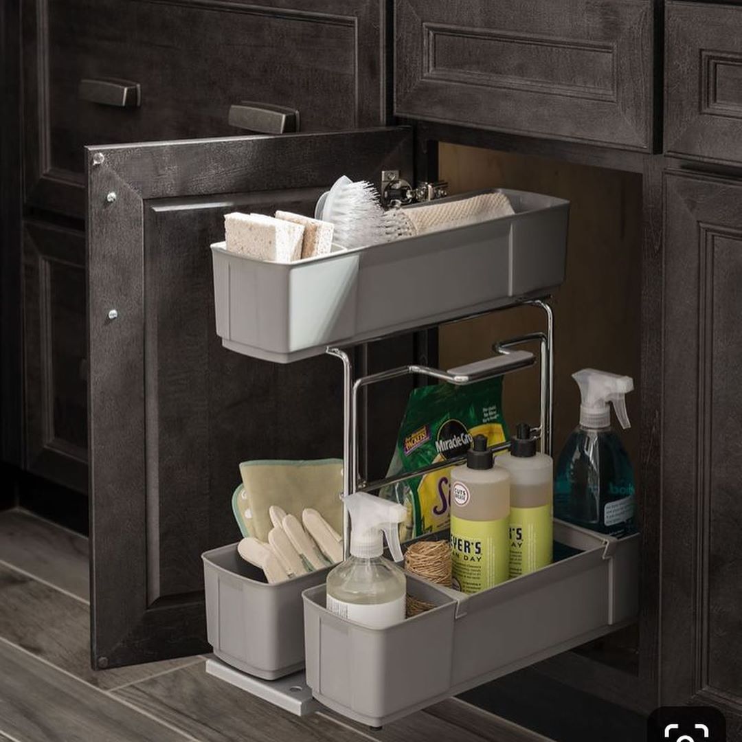 How to Add to Your Under-Sink Storage Without Drawers