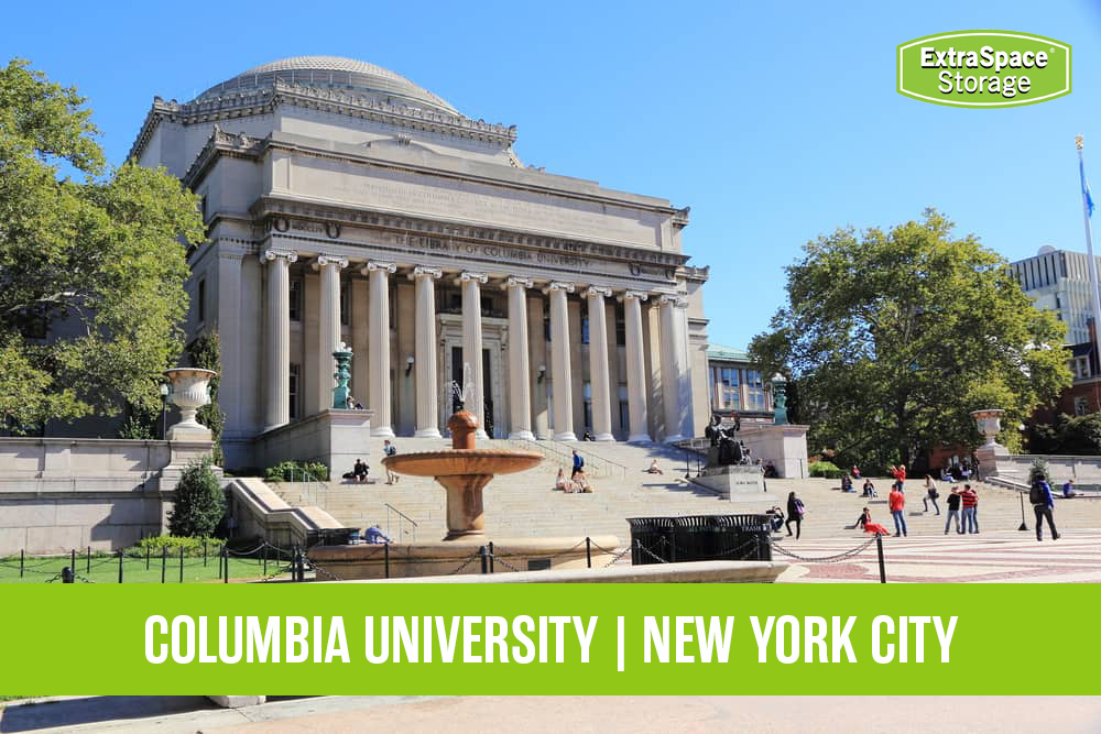 Columbia University Campus in New York City. 