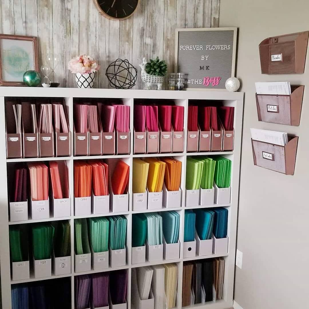 Create Filing System Home Office Organization 