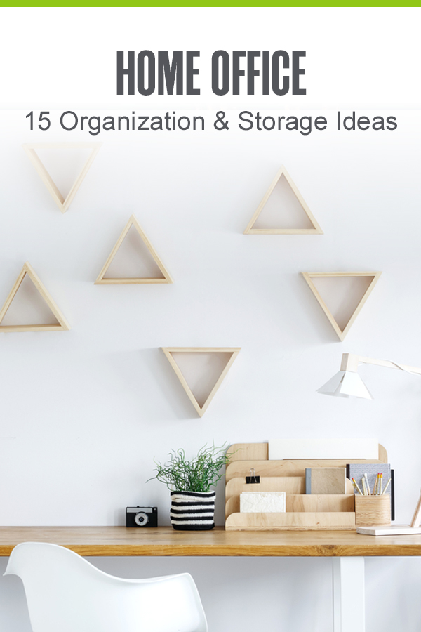 15 Home Office Organization & Storage Ideas