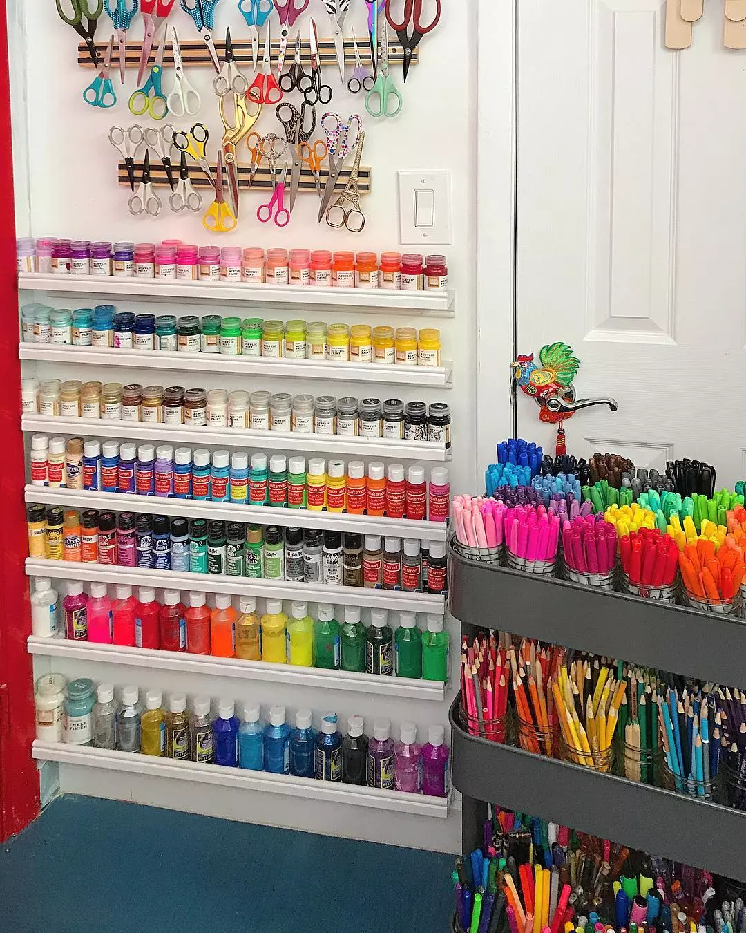 How to Organize Your Colored Pencil Collection  Craft storage, Craft room  storage, Art supplies storage