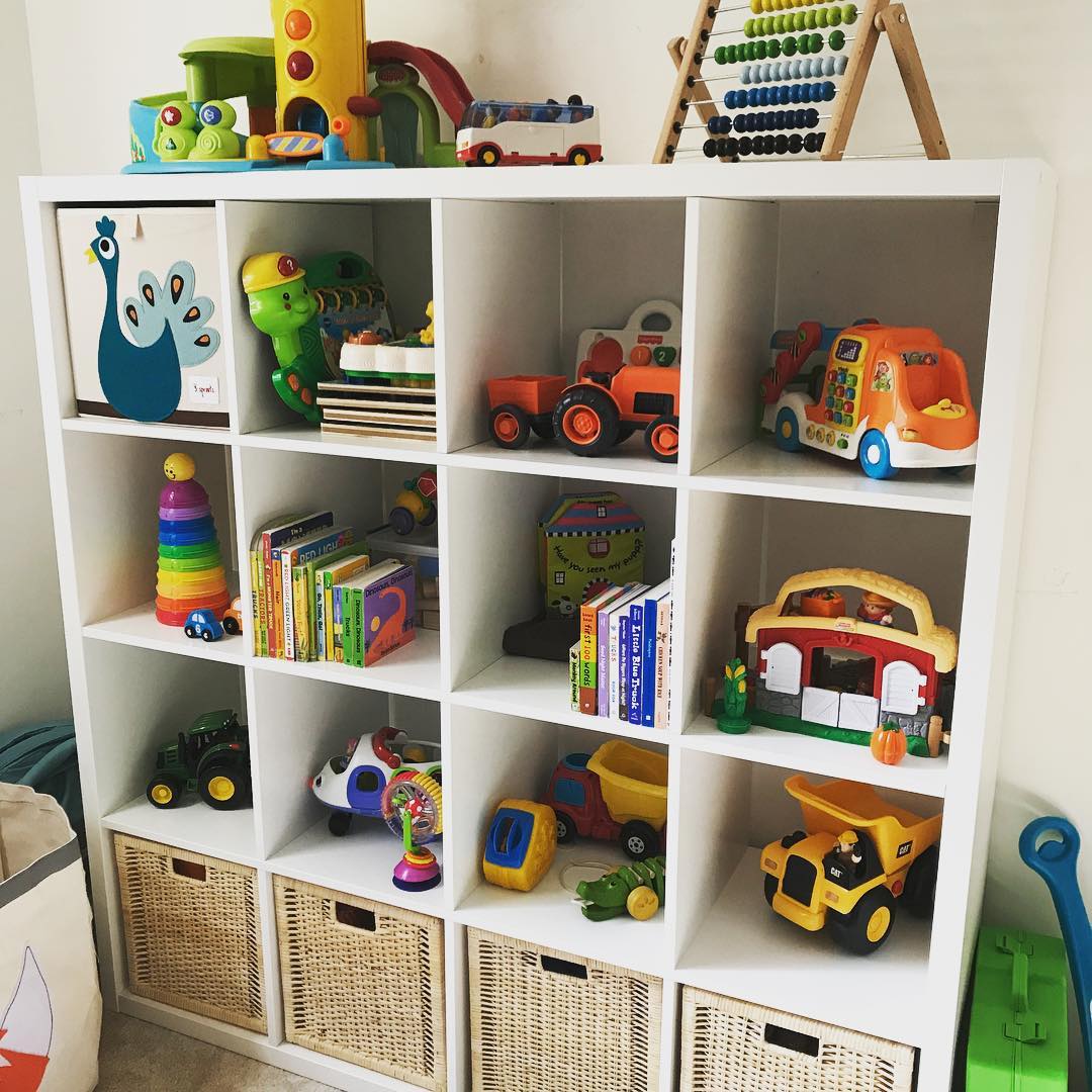 Kids Room Organization Cubbies For Toys 
