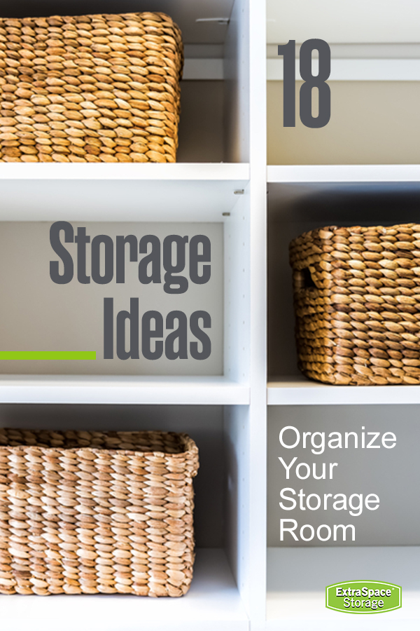 18 Storage + Organization Ideas Using Baskets