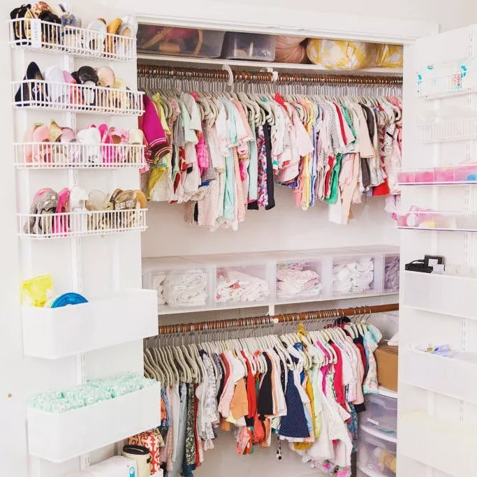 Nursery Closet Organization Ideas: 15 Smart Tips To Maximize Closet Space