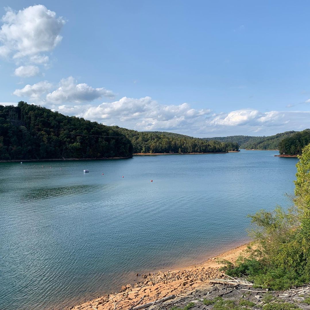 View of the Open Water at Norris Lake. Photo by Instagram user @megangray2008