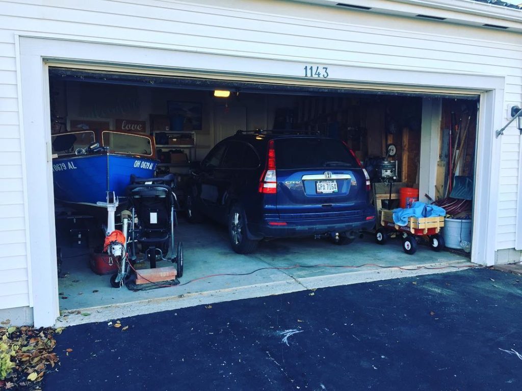 small sailboat garage storage