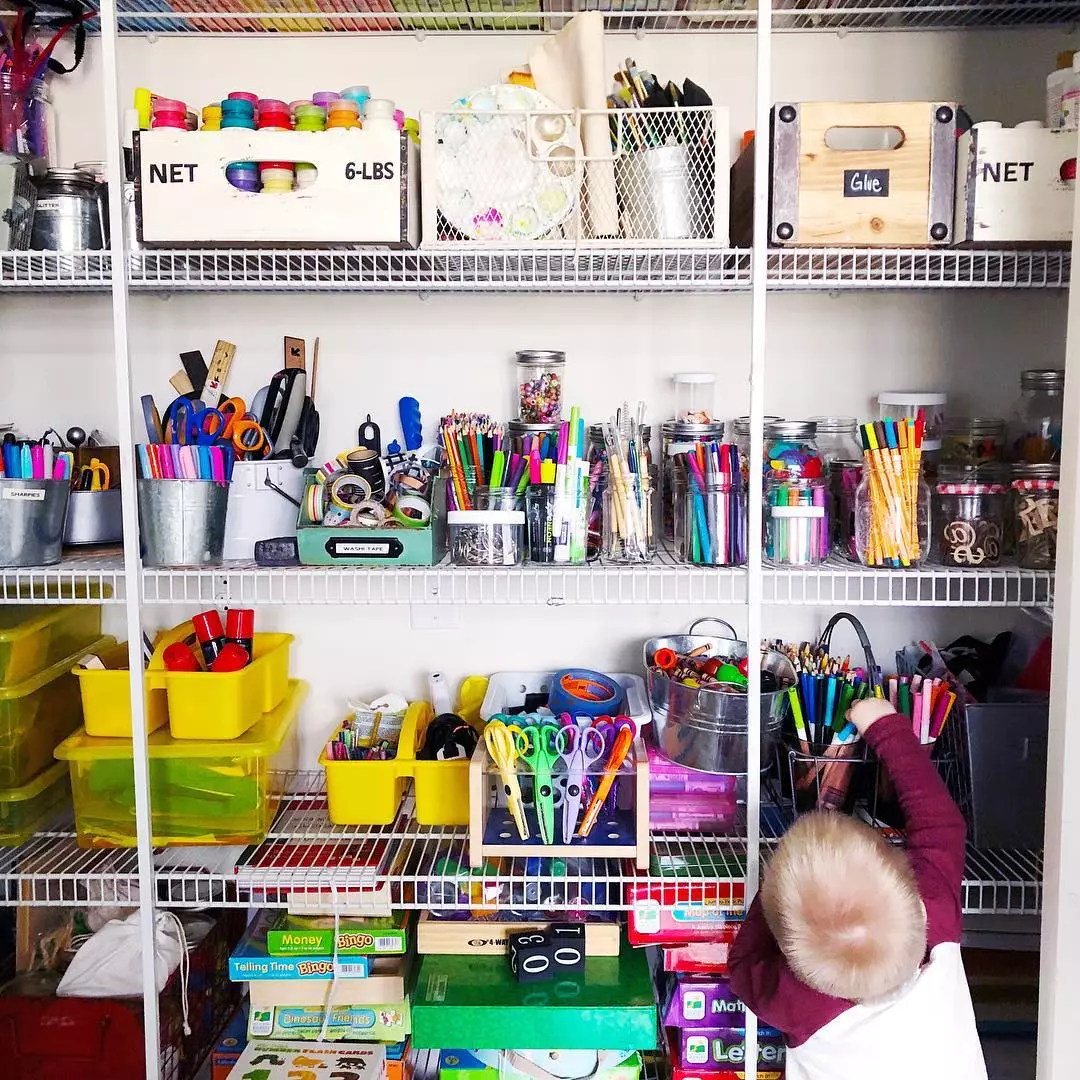 Creative Ways to Store and Display Kids Artwork - Organization