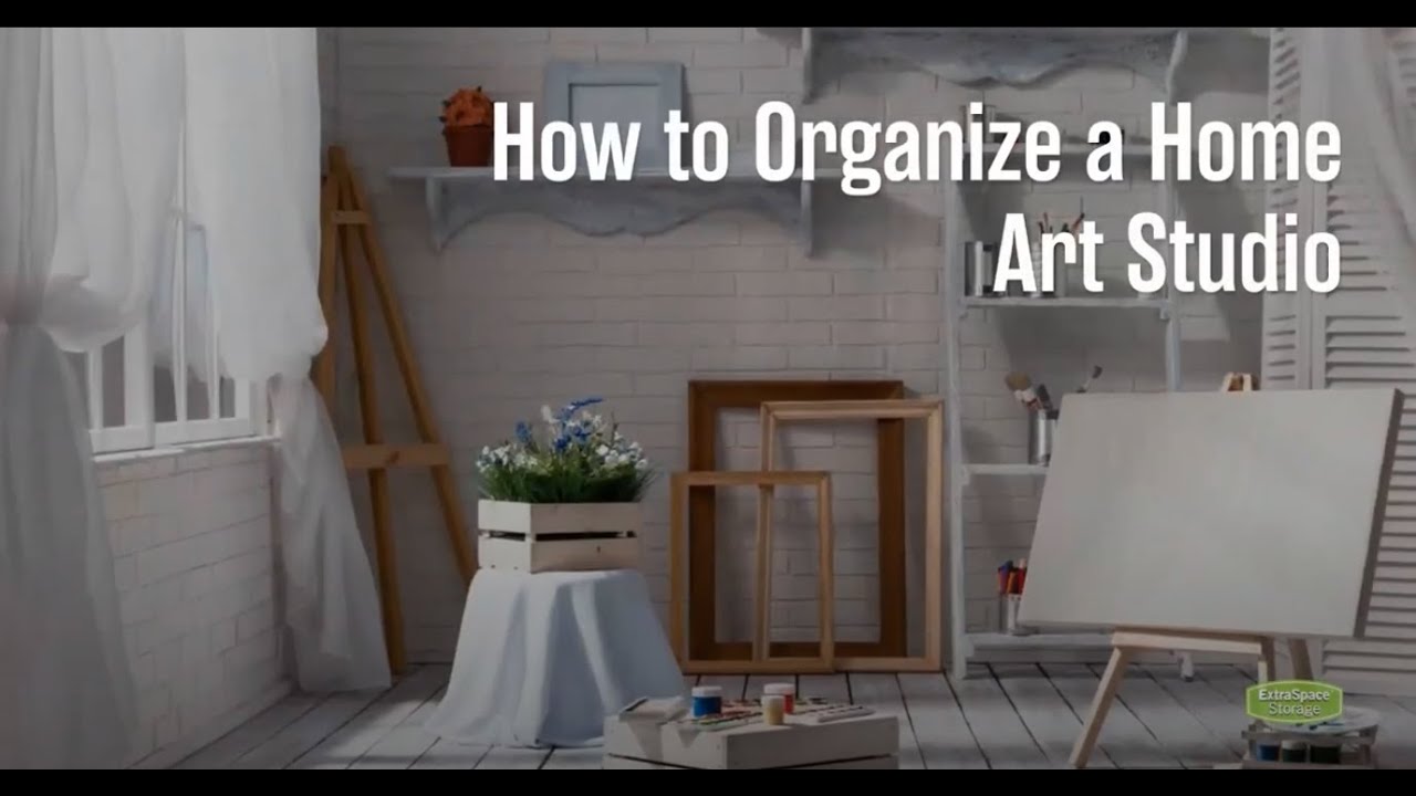 20 Creative Home Art Studio Ideas for a Spare Room | Extra Space Storage