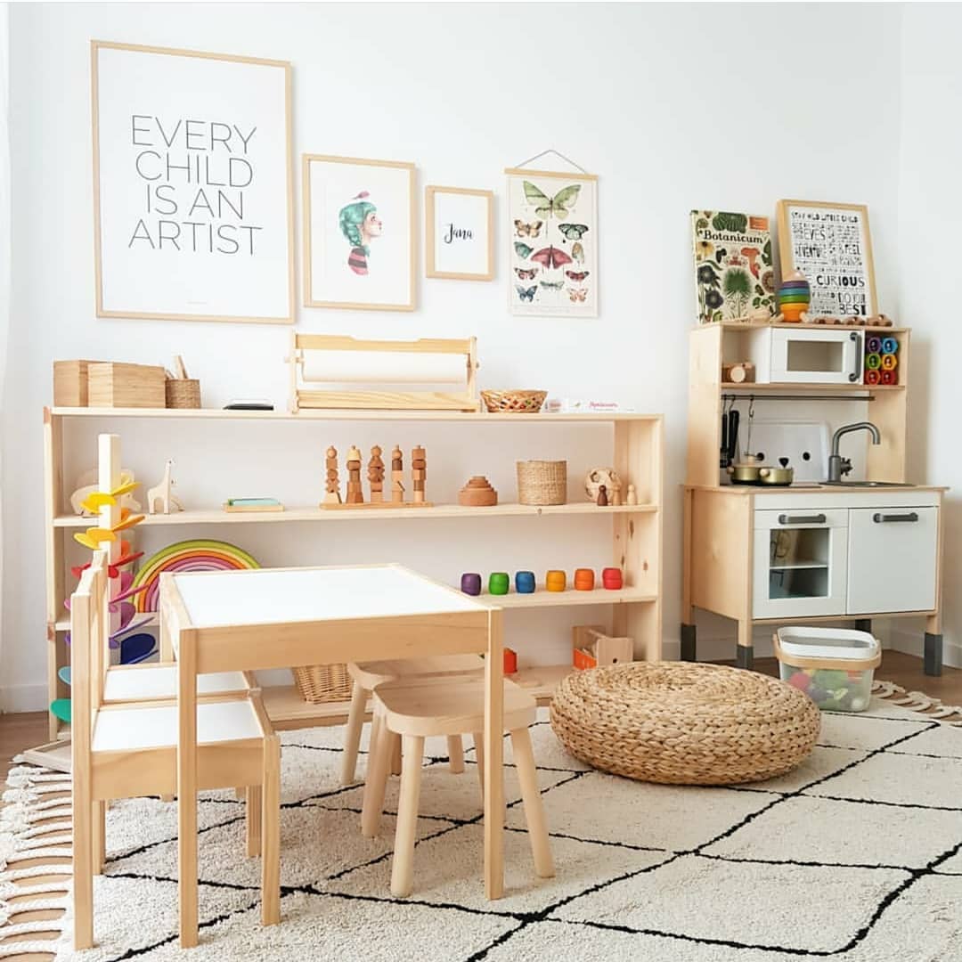 9 Kids Art Space and Storage Ideas