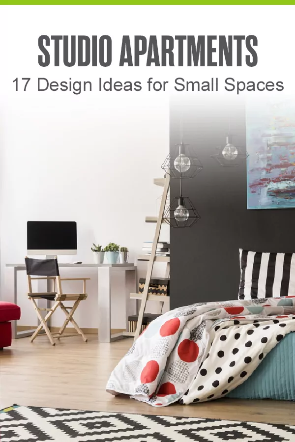 Tiny Studio Apartment Tour with Beautiful Interior & Clever Use of
