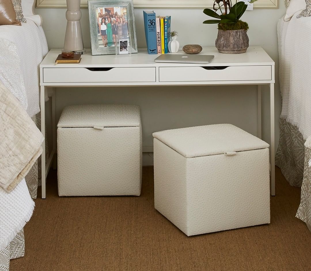 Has Clever Storage Solutions For Small Spaces And Dorm Rooms