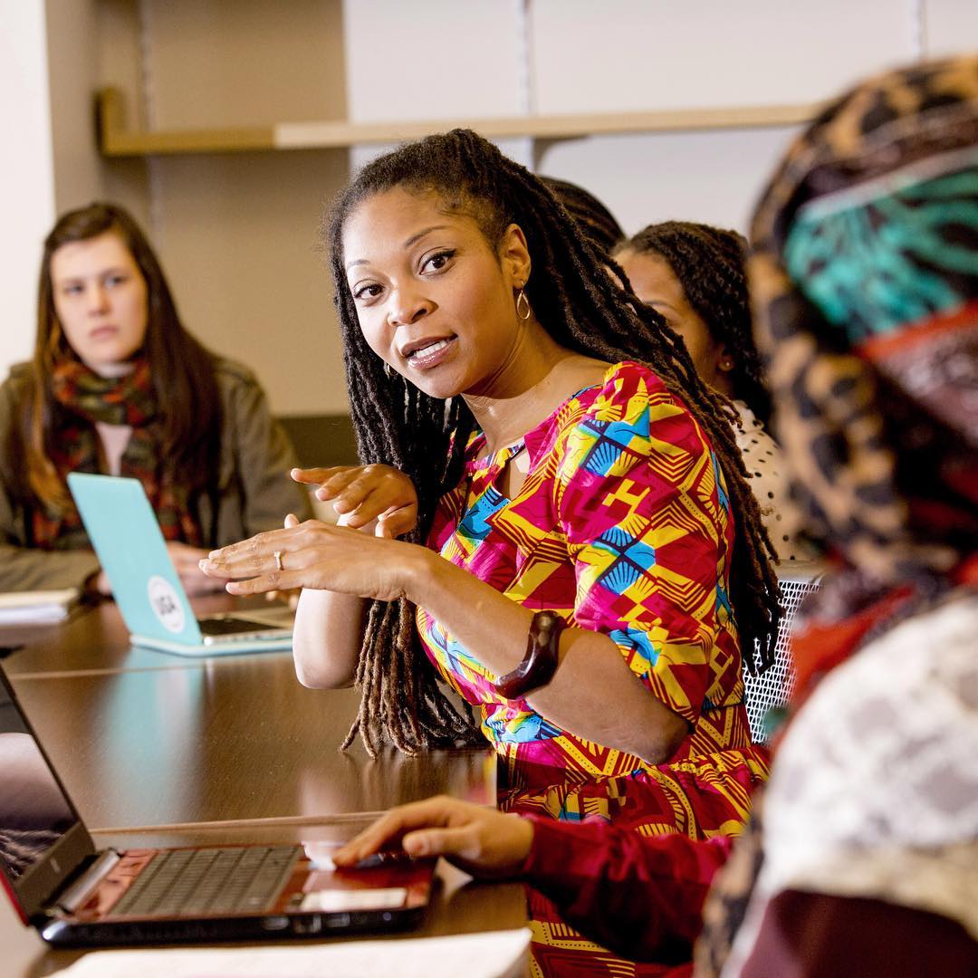 College Professor Speaking to Students. Photo by Instagram user @universityofga