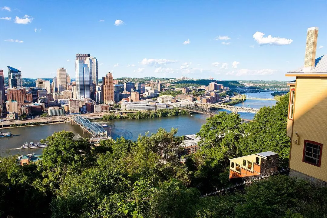 1974 Pittsburgh Pirates Skyline Art - Row One Brand