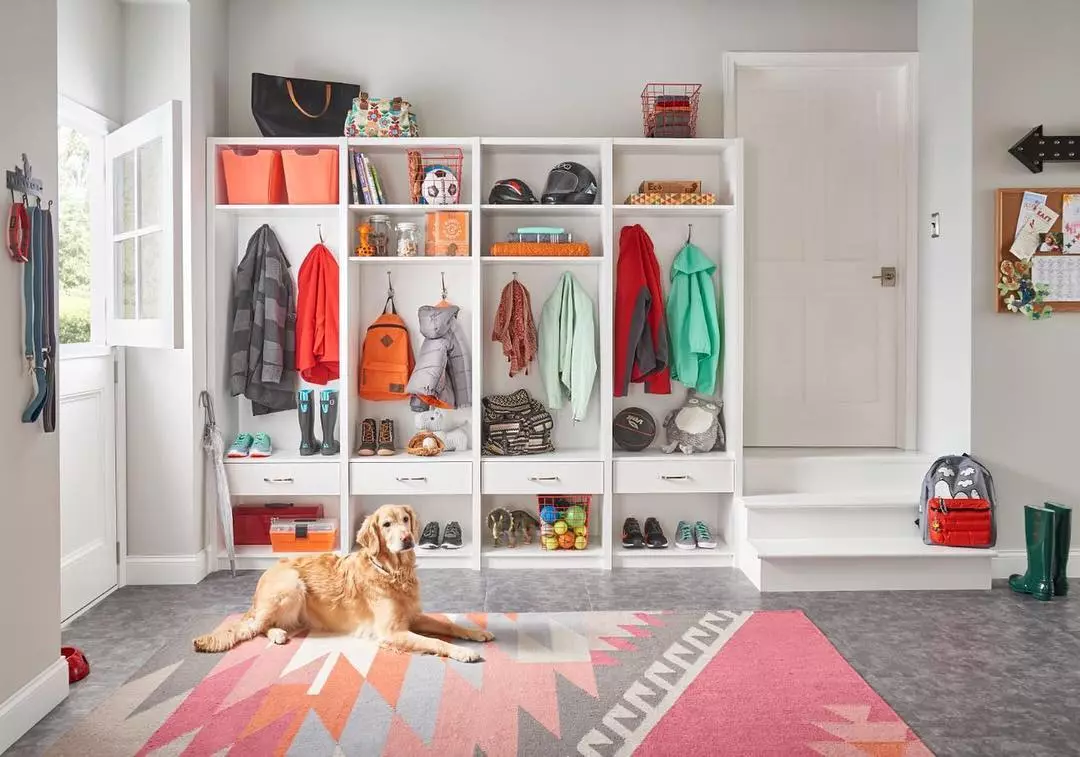 How We Converted Our Basement Into A Gear Storage Mudroom