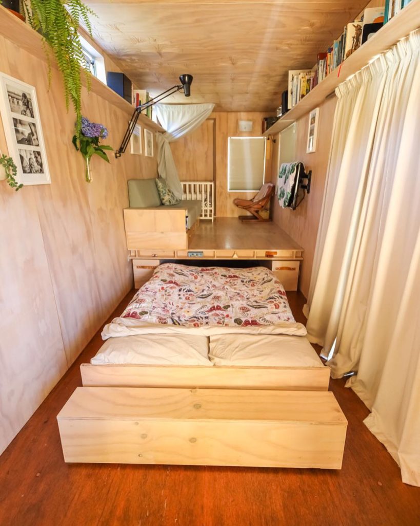 Space-Saving Storage Hacks From a 250-Square-Foot Tiny Home on Airbnb