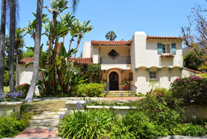 Spacious Spanish-style home in the Los Angeles area