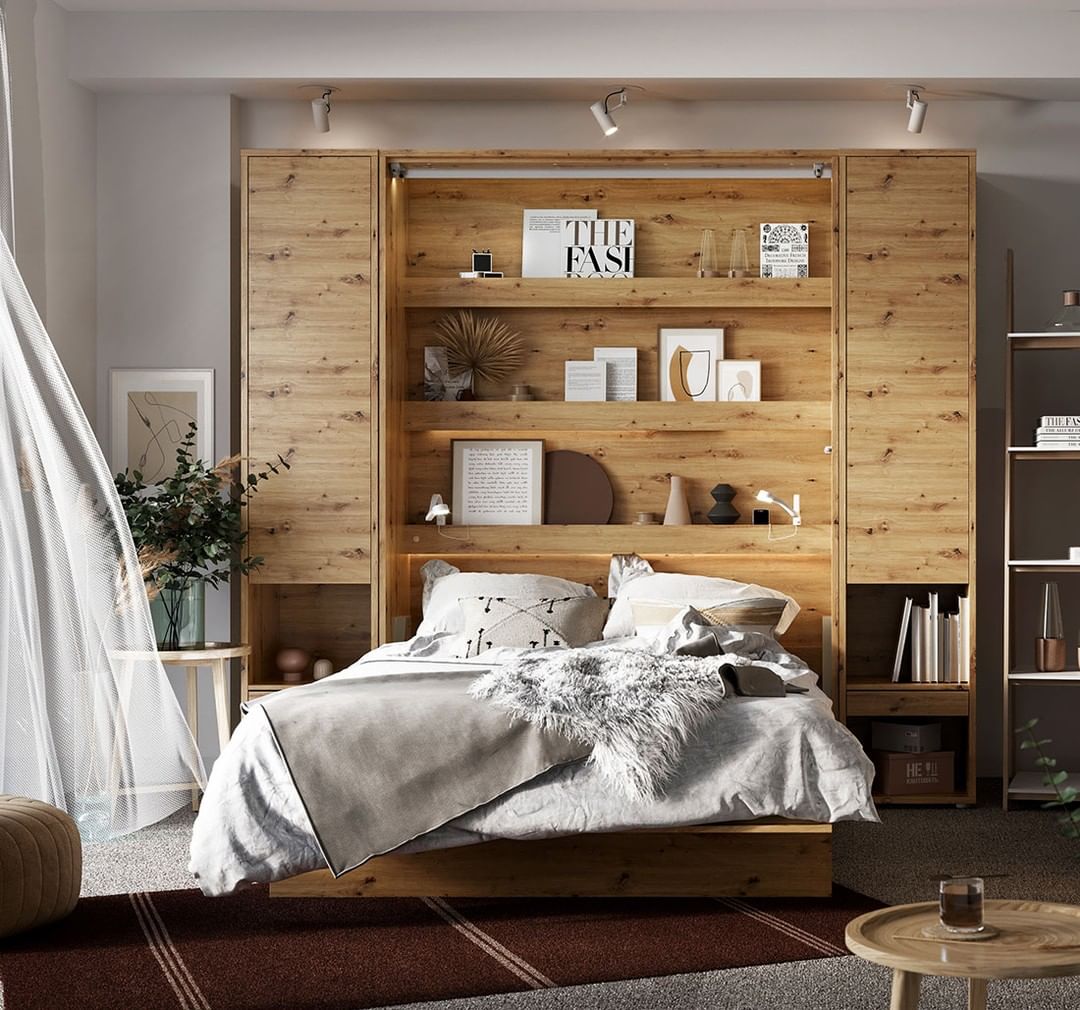 16 Clever Hidden Bedroom Storage Ideas