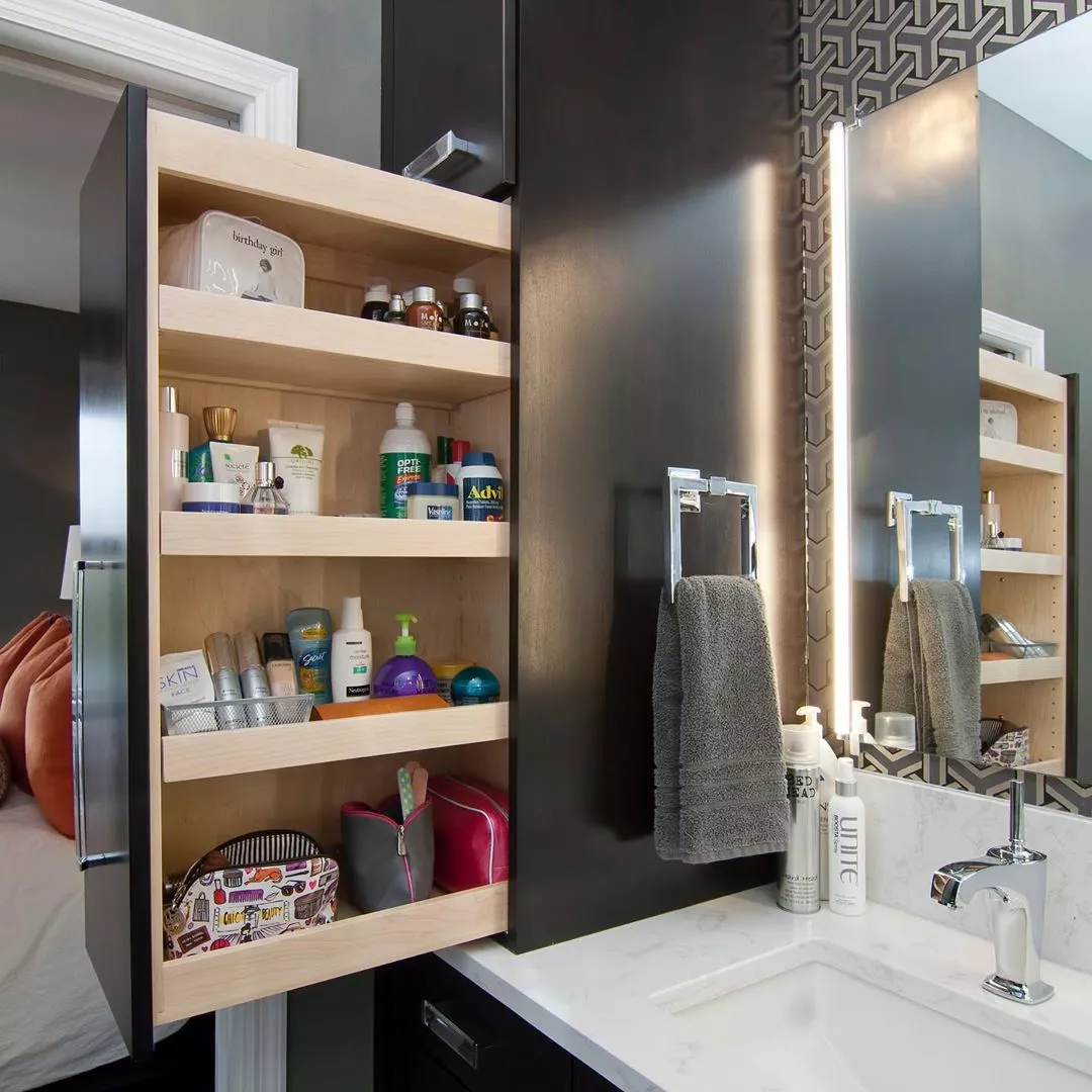Storage Under the Bathroom Sink • Neat House. Sweet Home®
