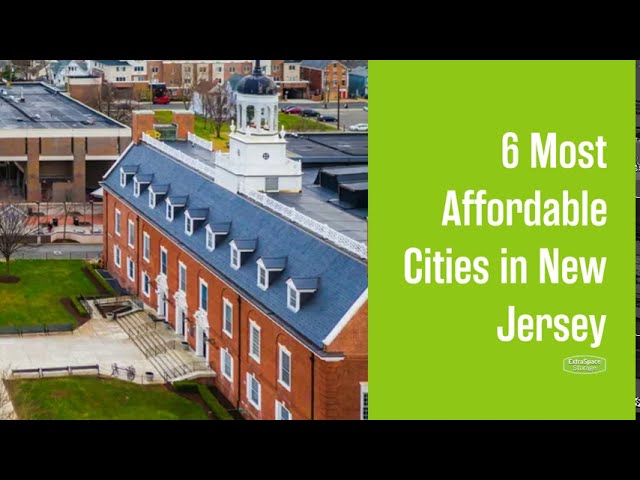 6 Most Affordable Cities in New Jersey | Extra Space Storage