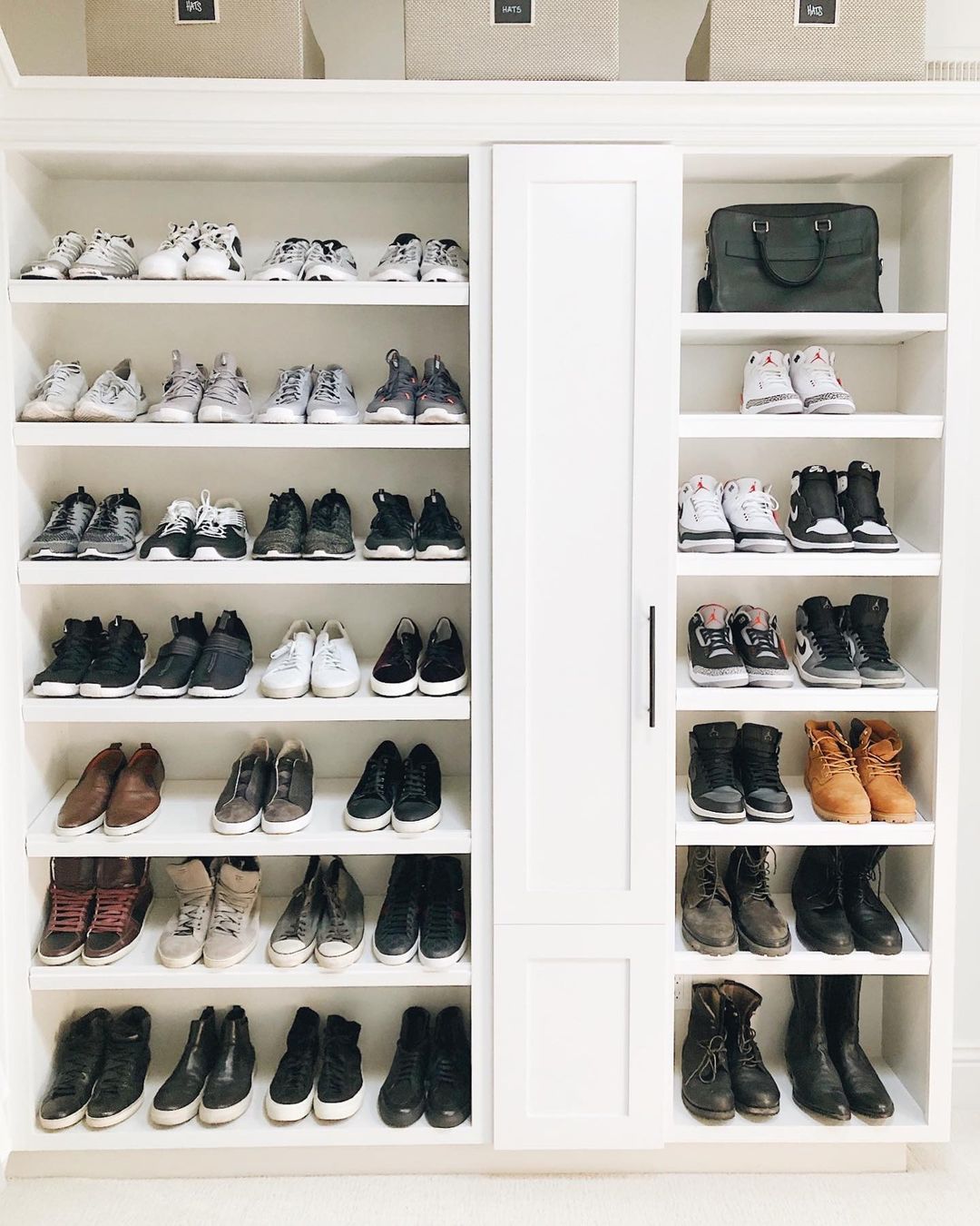 Closet Shoe Shelves Design Ideas