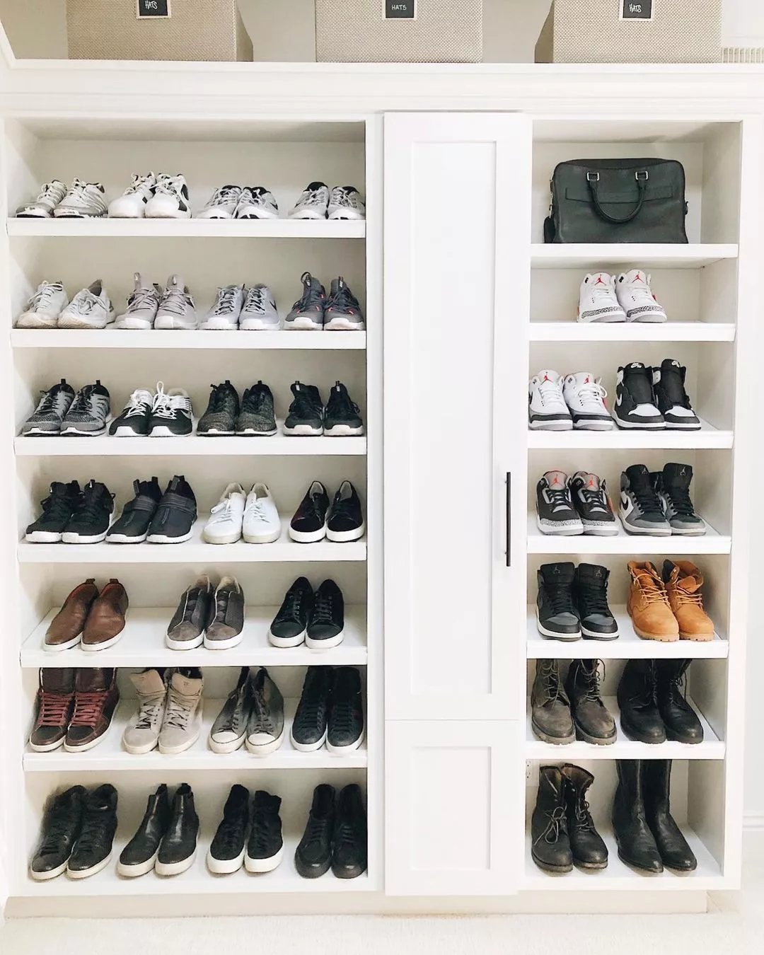 Shoe Storage Solutions- DIY Shoe Shelf Organizer - Keeping it Simple