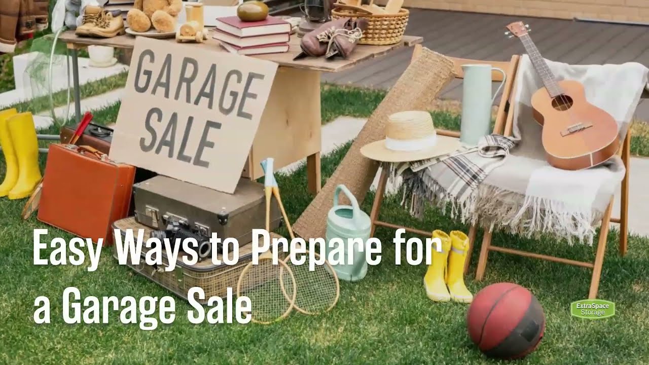 13 Easy Ways To Prepare For A Garage Sale Extra Space Storage   Vnadlpcqevu 