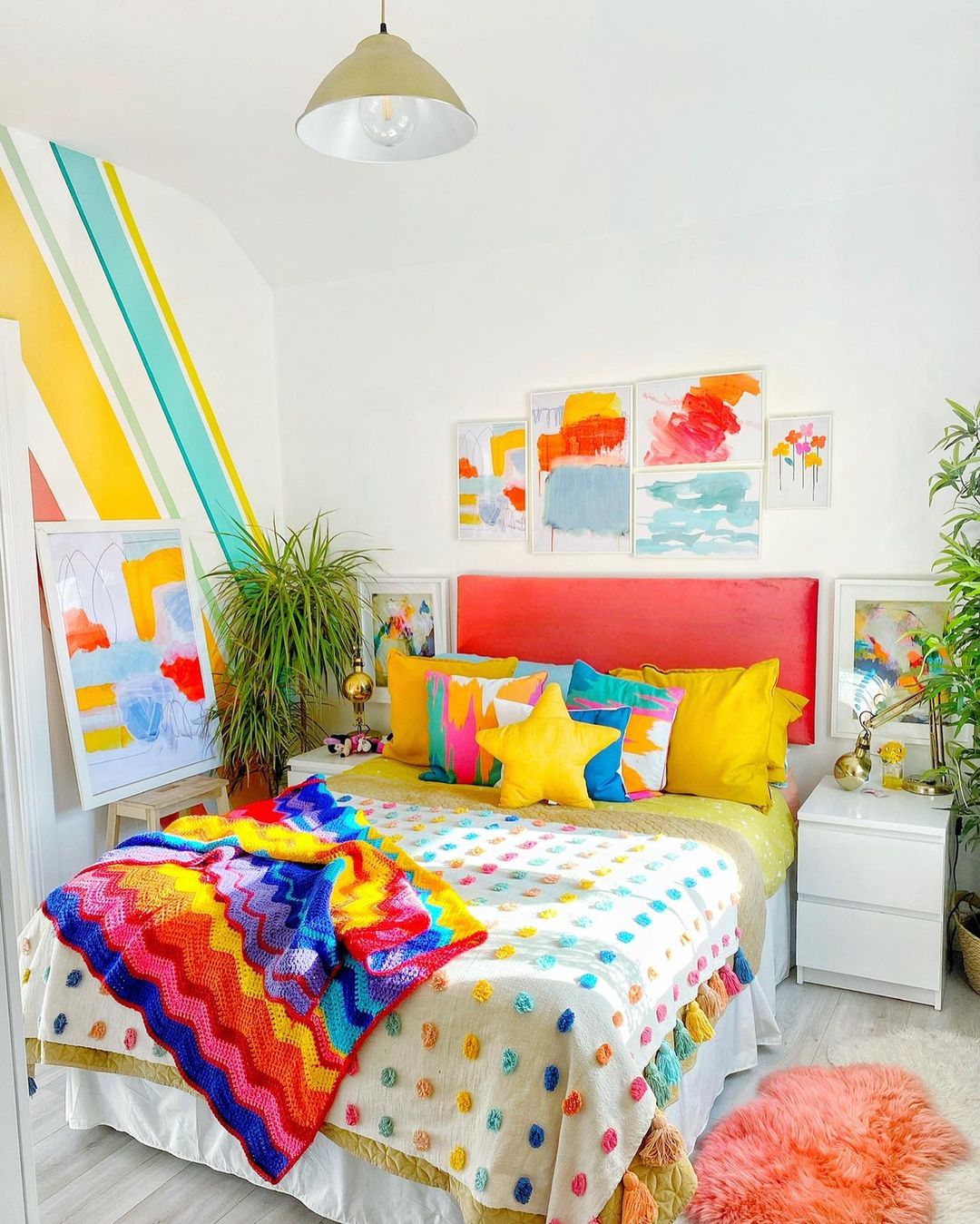 27 Colorful Home Design & Decorating Ideas