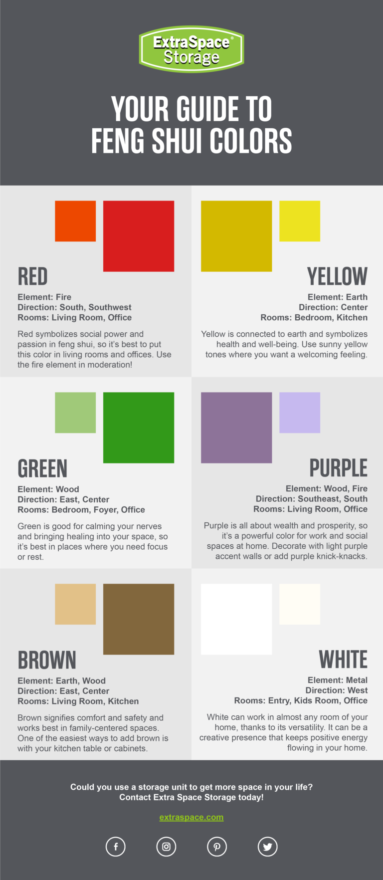 Infographic: Your Guide to Feng Shui Colors