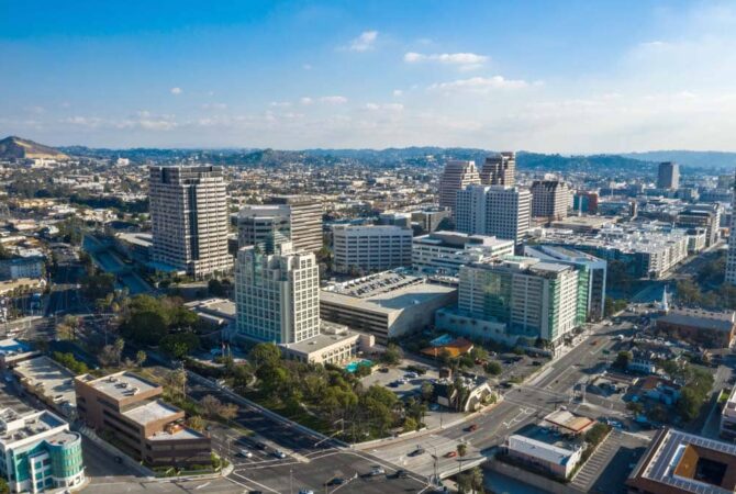 Photo of the Glendale skyline