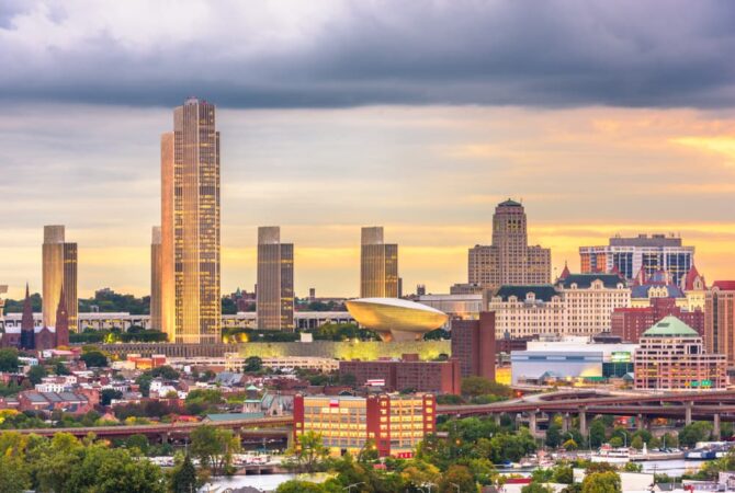 Albany, New York cityscape