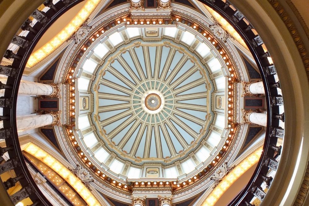 Jackson, Mississippi, Capital Building Ceiling