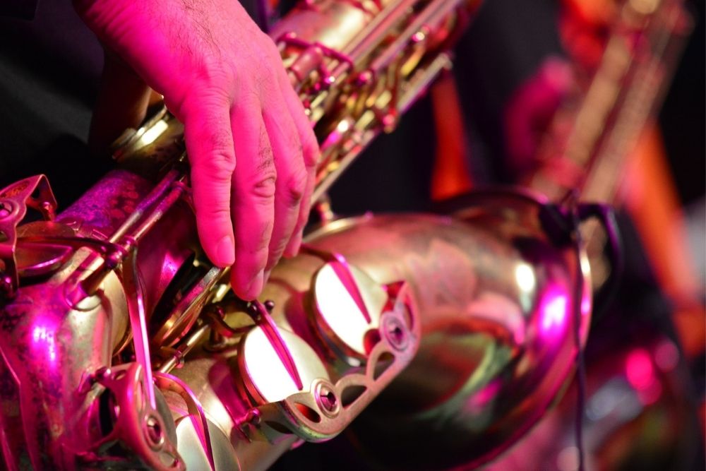 Jackson, MS, is all about soul - close up of saxophone player 