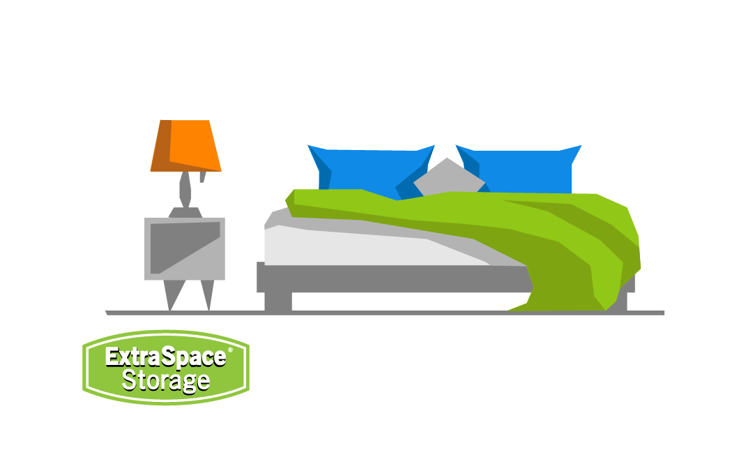clean bed clipart