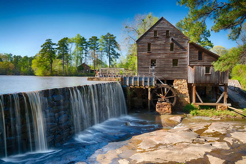 Yates Water Mill Raleigh North Carolina