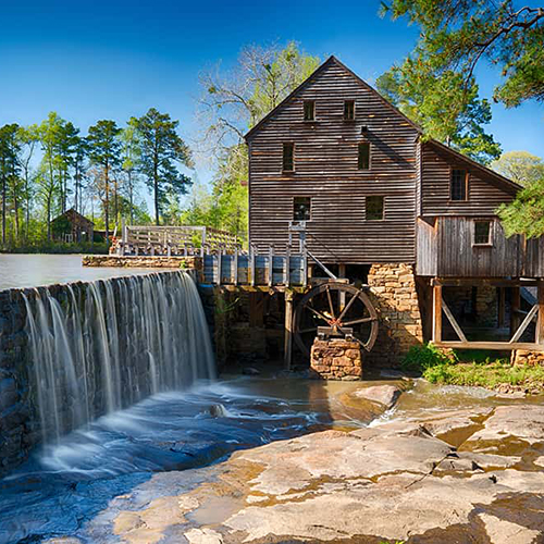 Yates Water Mill Raleigh North Carolina 